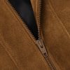 Suede Bomber Jacket - CU Suede Bomber Jacket - CU