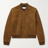 Suede Bomber Jacket Suede Bomber Jacket