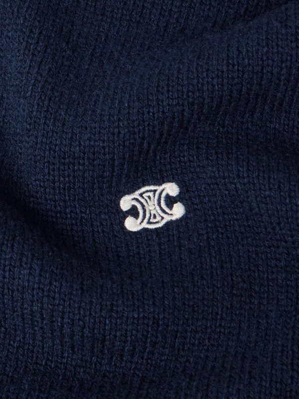 Logo-Embroidered Wool and Cashmere-Blend Zip-Up Cardigan - E1 Logo-Embroidered Wool and Cashmere-Blend Zip-Up Cardigan - E1