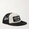 Logo-Appliquéd Cotton-Canvas and Mesh Trucker Cap Logo-Appliquéd Cotton-Canvas and Mesh Trucker Cap