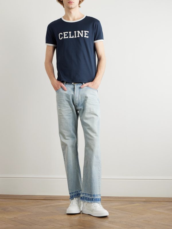 Cropped Logo-Appliquéd Cotton-Jersey T-Shirt - OU