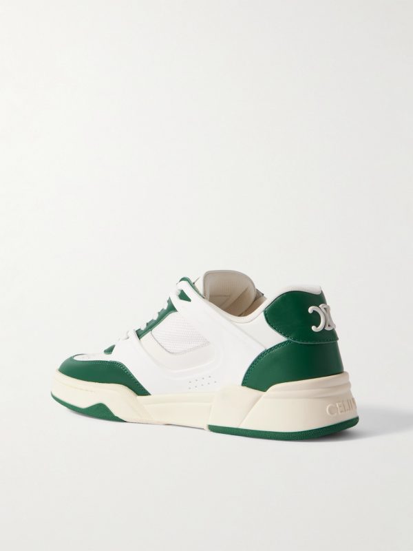 CT-09 Leather, Rubber and Mesh Sneakers - BK CT-09 Leather, Rubber and Mesh Sneakers - BK