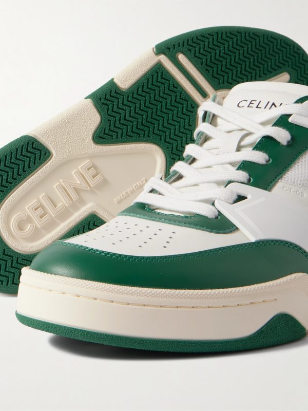 CT-09 Leather, Rubber and Mesh Sneakers - CU CT-09 Leather, Rubber and Mesh Sneakers - CU
