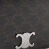 Triomphe Leather-Trimmed Logo-Print Coated-Canvas Messenger Bag - CU