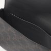 Triomphe Leather-Trimmed Logo-Print Coated-Canvas Messenger Bag - E1