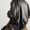 Triomphe Leather-Trimmed Logo-Print Coated-Canvas Messenger Bag - OU