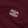 Triomphe Slim-Fit Cropped Logo-Embroidered Cotton Polo Shirt - CU