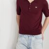 Triomphe Slim-Fit Cropped Logo-Embroidered Cotton Polo Shirt - FR
