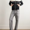 Logo-Embroidered Colour-Block Jersey Track Jacket - OU Logo-Embroidered Colour-Block Jersey Track Jacket - OU