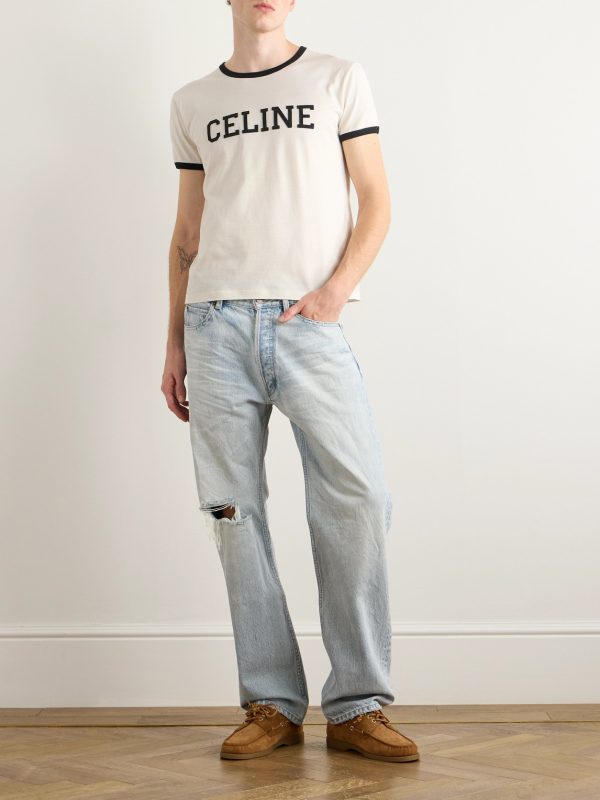 Cropped Logo-Appliquéd Cotton-Jersey T-Shirt - OU Cropped Logo-Appliquéd Cotton-Jersey T-Shirt - OU