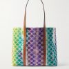 Leather-Trimmed Logo-Embroidered Wool Tote Bag Leather-Trimmed Logo-Embroidered Wool Tote Bag