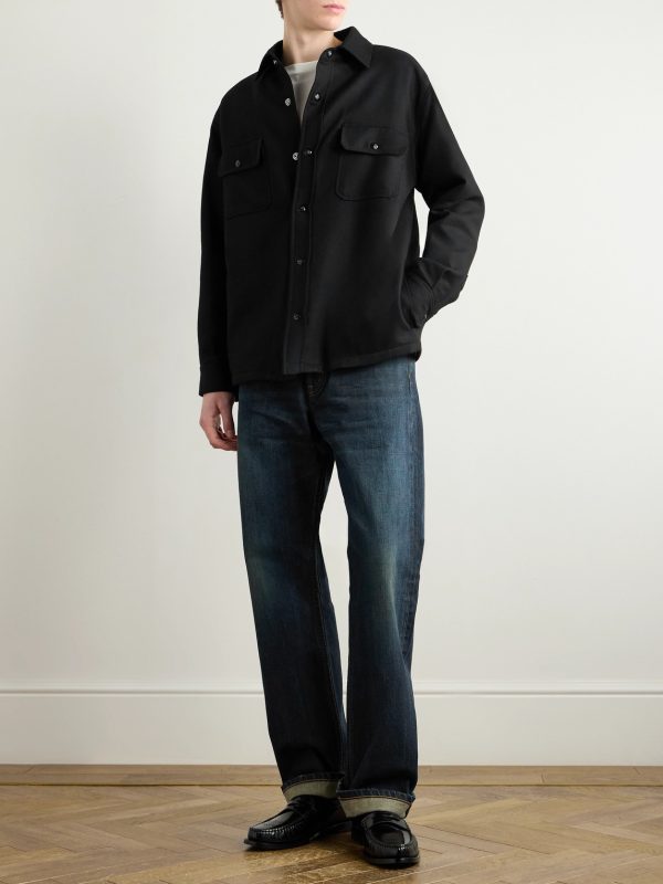 Cashmere-Flannel Overshirt - OU
