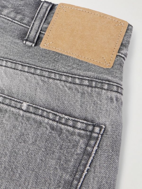 Valley Straight-Leg Distressed Jeans - CU Valley Straight-Leg Distressed Jeans - CU
