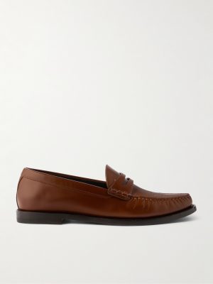 Polished-Leather Penny Loafers Polished-Leather Penny Loafers