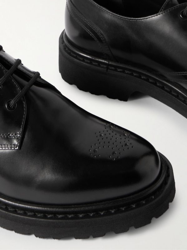 Polished-Leather Derby Shoes - CU Polished-Leather Derby Shoes - CU