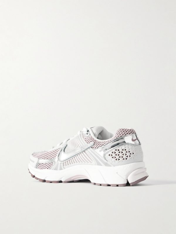 Zoom Vomero 5 Leather and Rubber-Trimmed Mesh Sneakers - BK