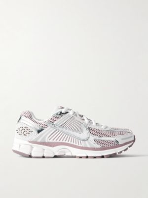Zoom Vomero 5 Leather and Rubber-Trimmed Mesh Sneakers