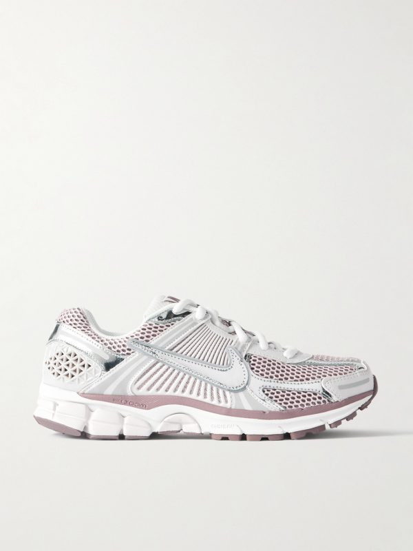 Zoom Vomero 5 Leather and Rubber-Trimmed Mesh Sneakers