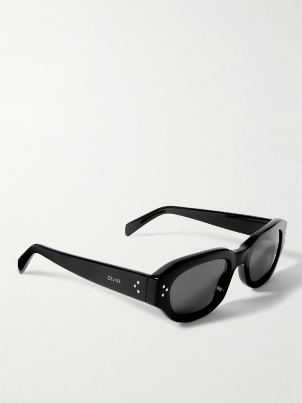Oval-Frame Acetate Sunglasses - FR Oval-Frame Acetate Sunglasses - FR