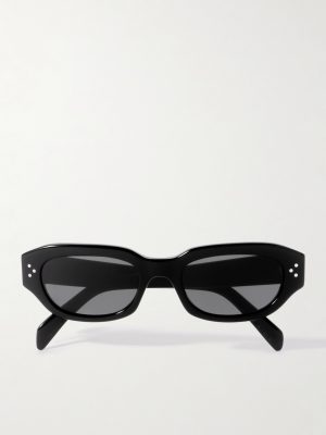 Oval-Frame Acetate Sunglasses Oval-Frame Acetate Sunglasses