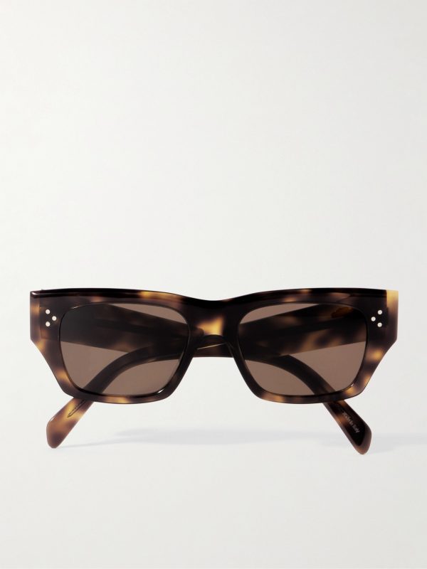 D-Frame Tortoiseshell Acetate Sunglasses D-Frame Tortoiseshell Acetate Sunglasses