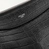 Romy Large Croc-Effect Leather Messenger Bag - CU Romy Large Croc-Effect Leather Messenger Bag - CU