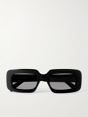 Rectangular-Frame Acetate Sunglasses Rectangular-Frame Acetate Sunglasses
