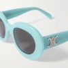 Oval-Frame Acetate Sunglasses - CU Oval-Frame Acetate Sunglasses - CU