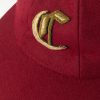 Logo-Embellished Wool-Flannel Baseball Cap - CU Logo-Embellished Wool-Flannel Baseball Cap - CU