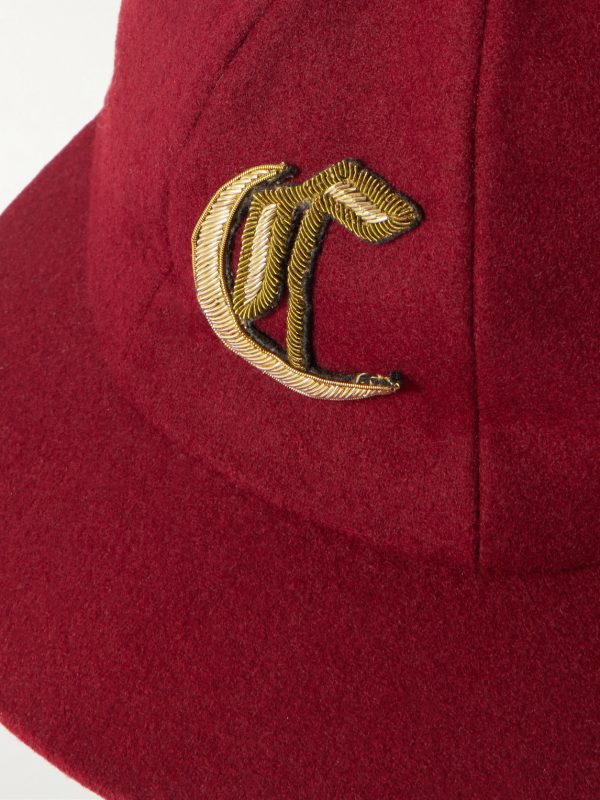 Logo-Embellished Wool-Flannel Baseball Cap - CU Logo-Embellished Wool-Flannel Baseball Cap - CU