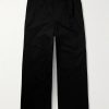 Straight-Leg Belted Cotton-Gabardine Trousers Straight-Leg Belted Cotton-Gabardine Trousers