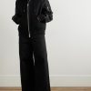 Straight-Leg Belted Cotton-Gabardine Trousers - OU Straight-Leg Belted Cotton-Gabardine Trousers - OU