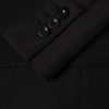 Double-Breasted Silk and Cotton-Blend Blazer - CU Double-Breasted Silk and Cotton-Blend Blazer - CU