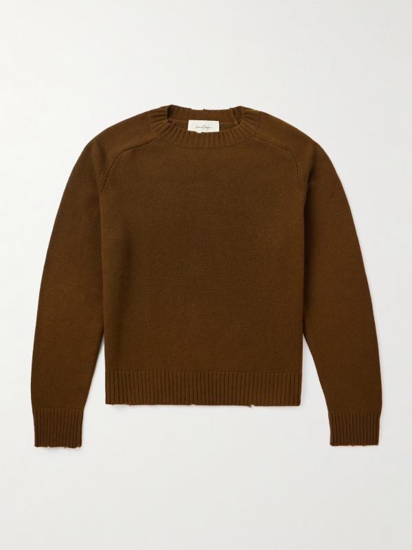Distressed Cashmere Sweater Distressed Cashmere Sweater