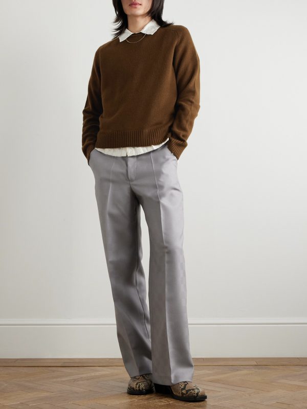 Distressed Cashmere Sweater - OU Distressed Cashmere Sweater - OU