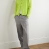 Primo Straight-Leg Checked Wool Trousers - OU