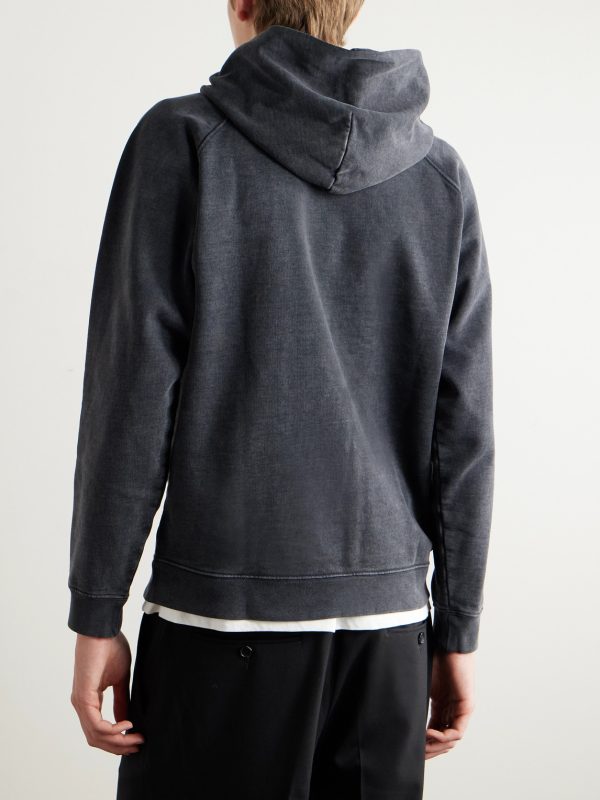 Mini Mini Logo-Print Organic Cotton-Jersey Hoodie - BK Mini Mini Logo-Print Organic Cotton-Jersey Hoodie - BK