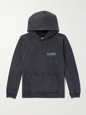 Mini Mini Logo-Print Organic Cotton-Jersey Hoodie