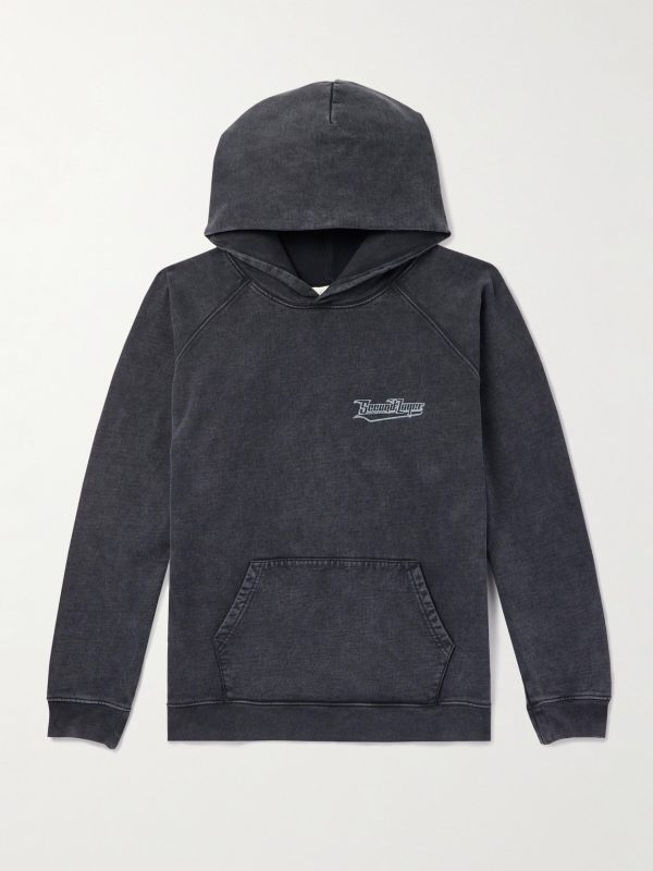 Mini Mini Logo-Print Organic Cotton-Jersey Hoodie Mini Mini Logo-Print Organic Cotton-Jersey Hoodie