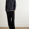 Mini Mini Logo-Print Organic Cotton-Jersey Hoodie - OU Mini Mini Logo-Print Organic Cotton-Jersey Hoodie - OU