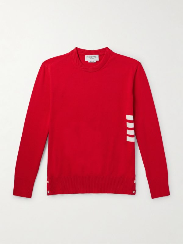 Striped Cotton Sweater Striped Cotton Sweater