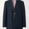 Cotton and Linen-Blend Blazer