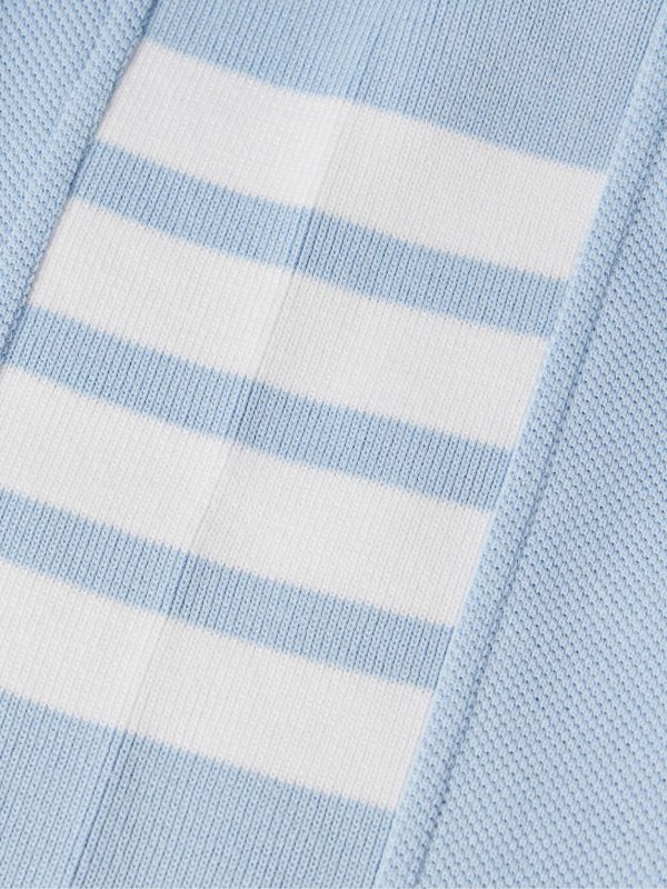 Logo-Appliquéd Striped Cotton-Piqué T-Shirt - CU Logo-Appliquéd Striped Cotton-Piqué T-Shirt - CU