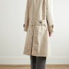 Twill Trench Coat - BK