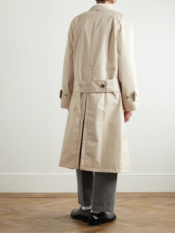 Twill Trench Coat - BK