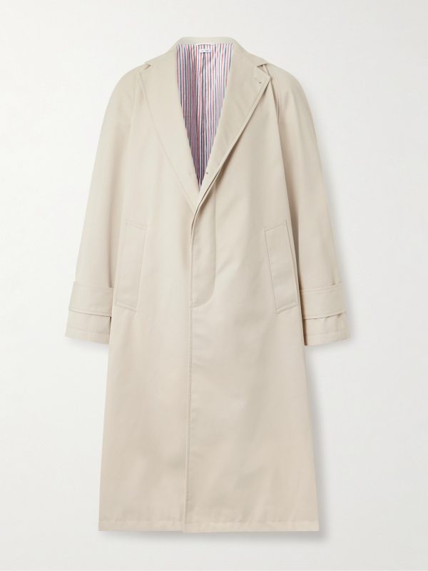 Twill Trench Coat