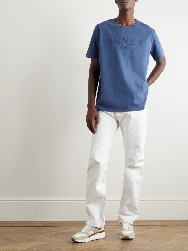 Printed Cotton-Jersey T-Shirt - OU