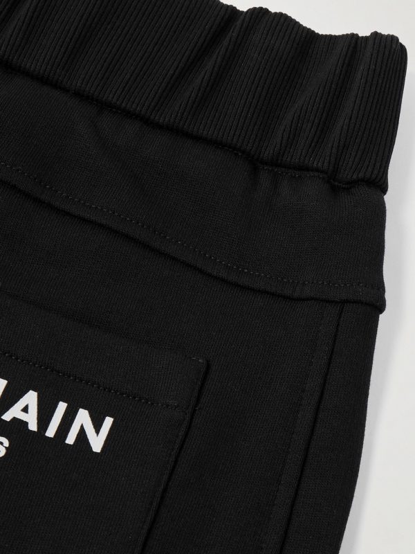 Tapered Cotton-Jersey Cargo Sweatpants - CU