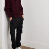 Tapered Cotton-Jersey Cargo Sweatpants - OU