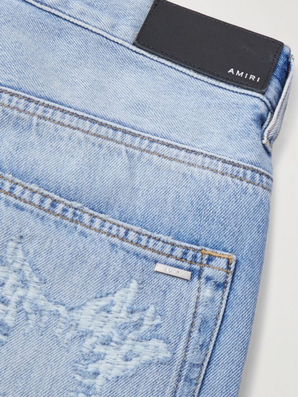 MA Quad Straight-Leg Distressed Jeans - CU MA Quad Straight-Leg Distressed Jeans - CU
